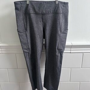 Lululemon Leggings Gray Cropped Size 10